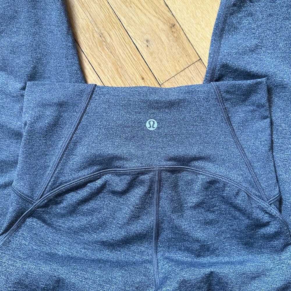 Lululemon Train Times Grey Leggings Size 4